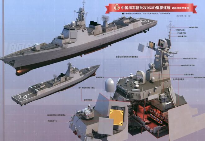 Max版正式亮相中国海军下一代驱逐舰何时亮相？凯发一触即发央视首次公开！052D型Pro(图3)