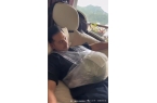 25磅西瓜体验做大肚婆滋味王君馨怀孕39
